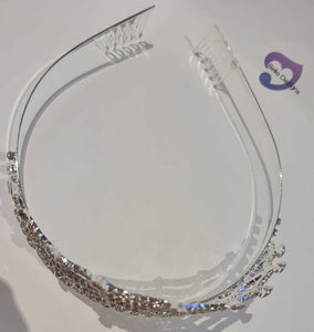 Diamante Tiara - Spider Web